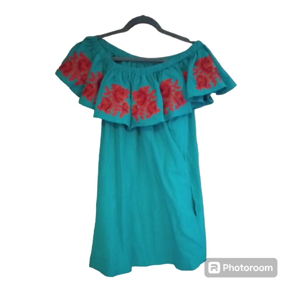 Umgee Off The Shoulders Dresss - Picture 1 of 5